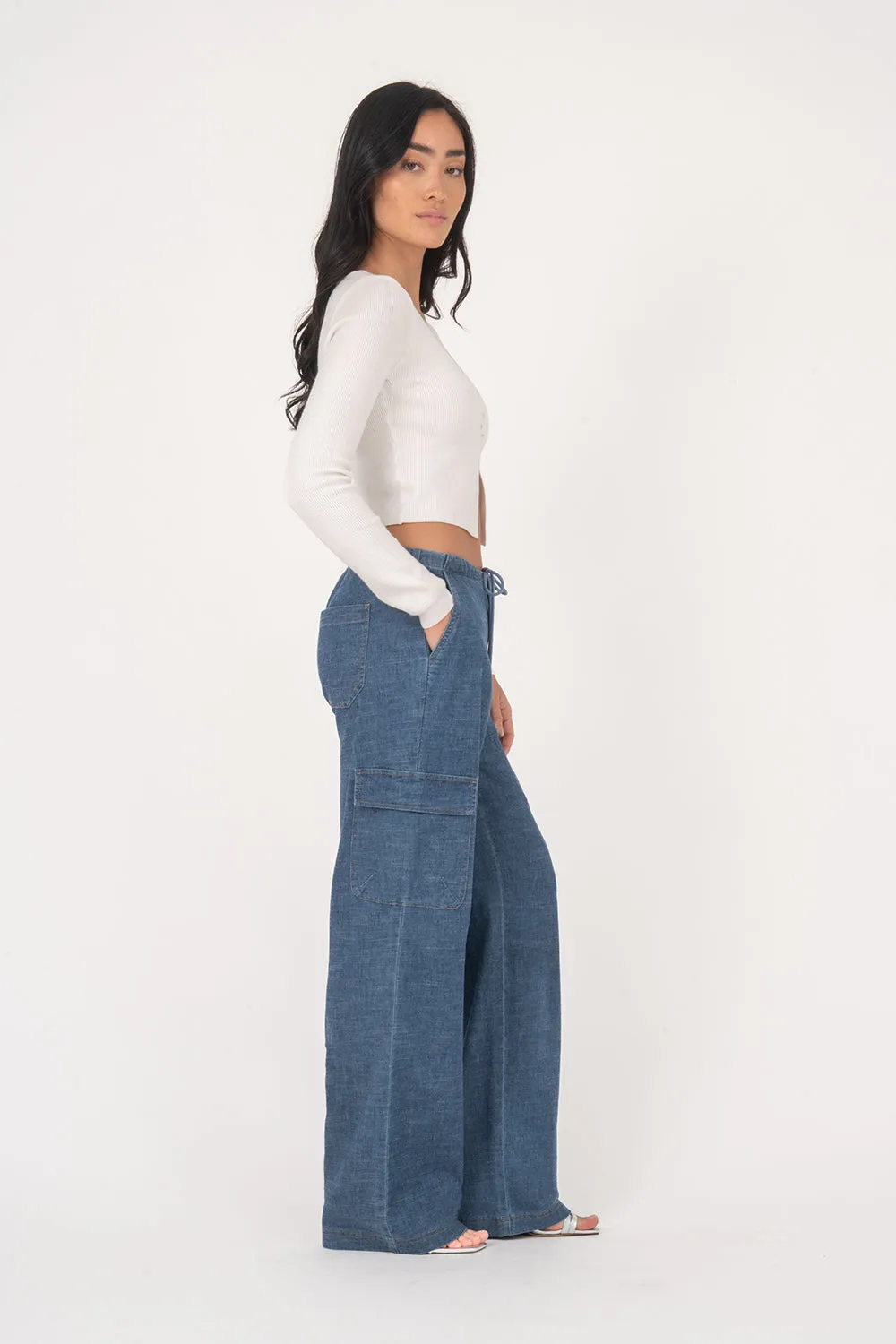 Denim by Nature™ Winifred Cargo Pant