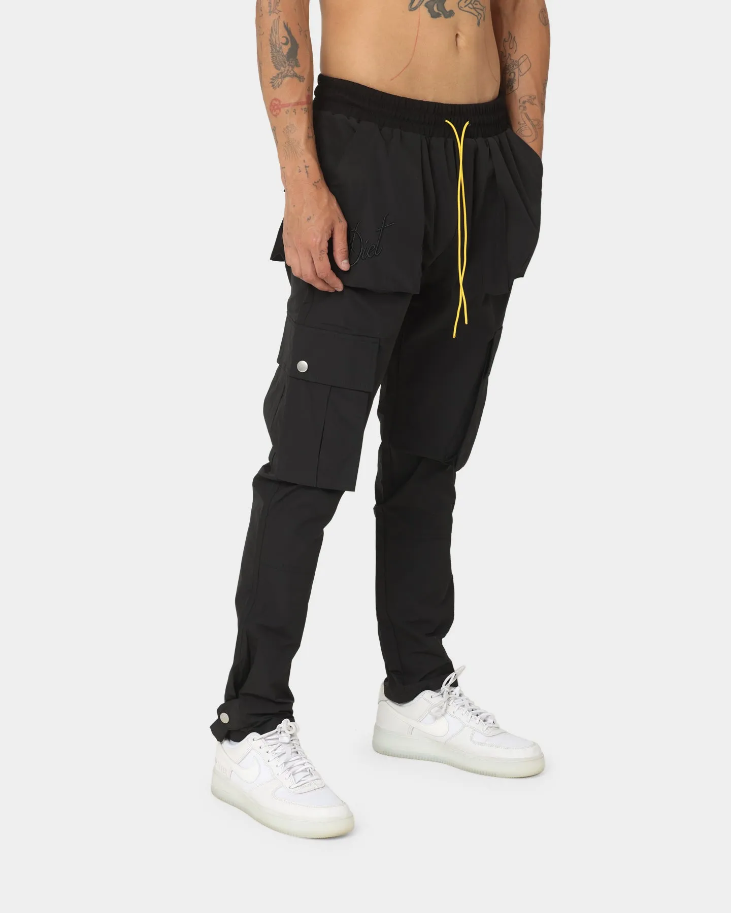 Diet Starts Monday DSM Cargo Pants Black