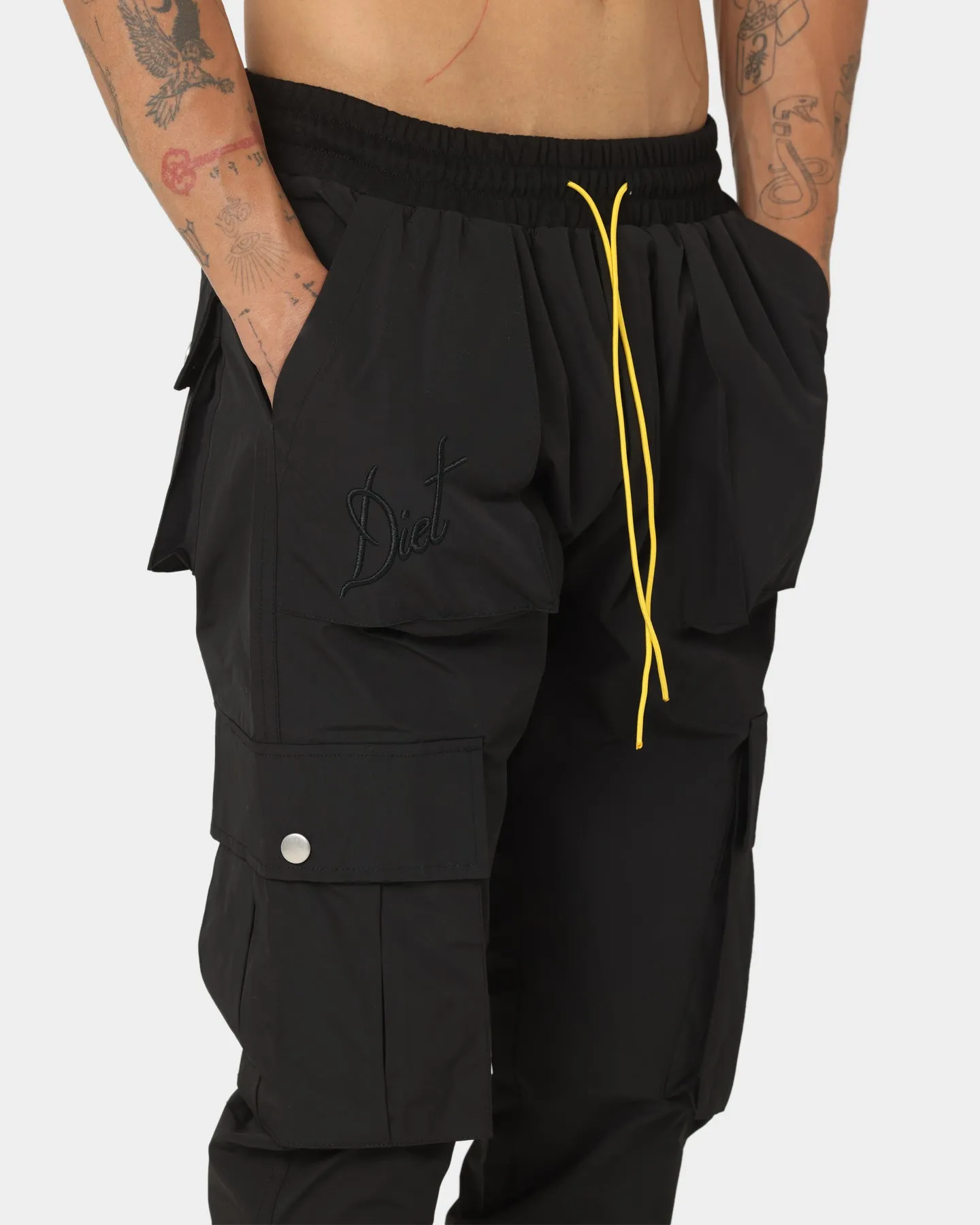 Diet Starts Monday DSM Cargo Pants Black