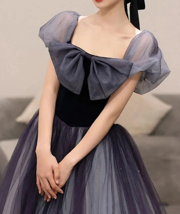 Dreamy Princess Puff Sleeves Prom Dress