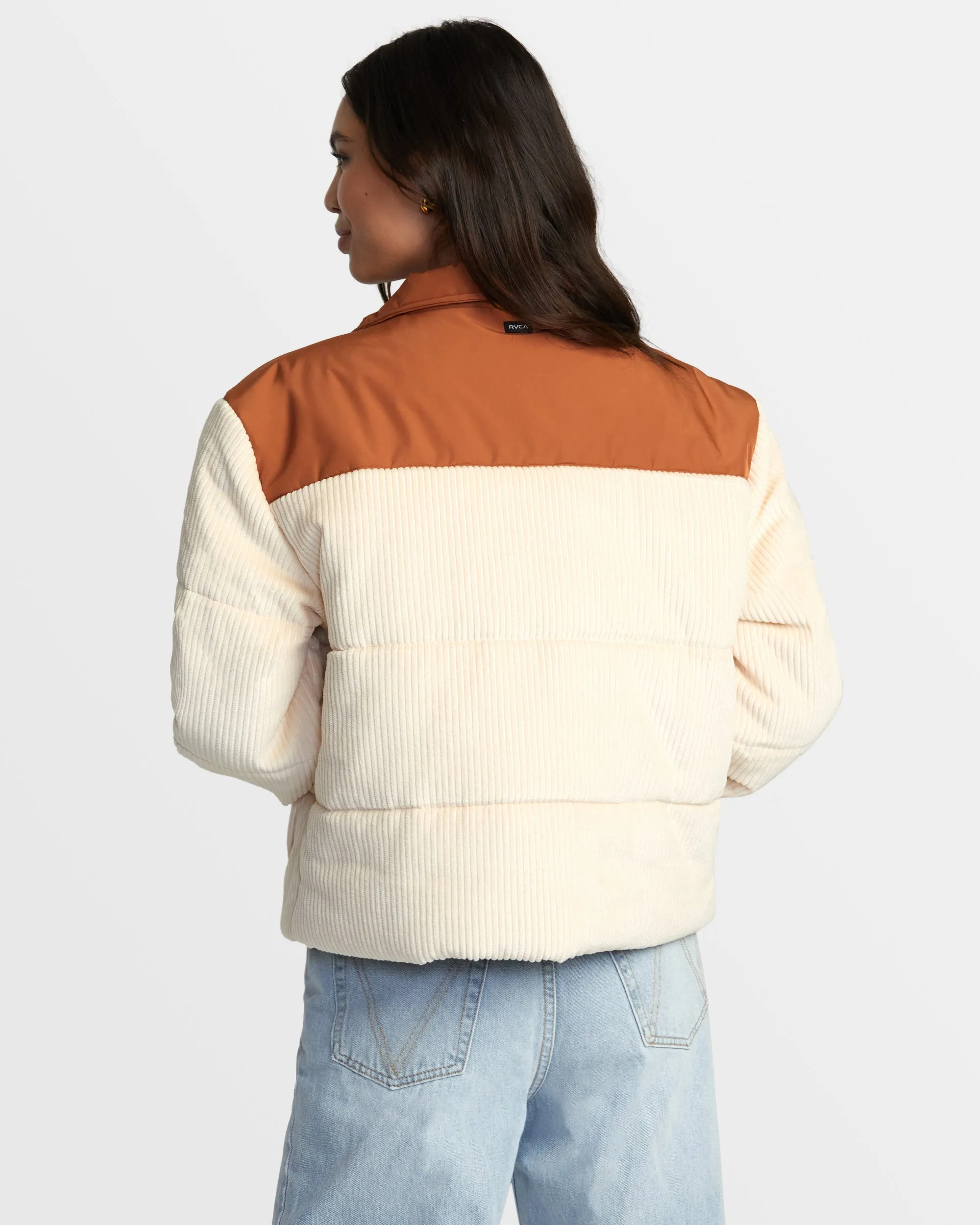 Eezeh Peaasy Puffer Jacket - Mocha Bisque