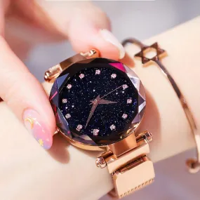 Elegant Magnet Buckle Women Watch