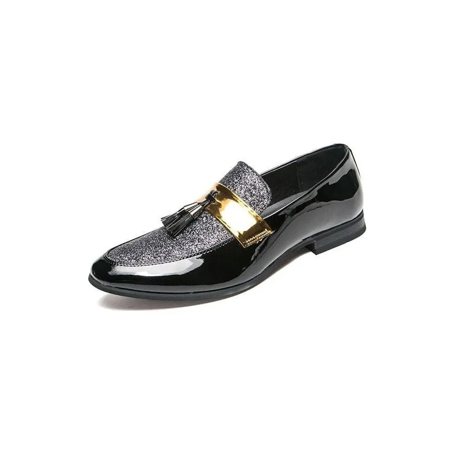 ExoticTasselLux Slip-On Dress Shoes