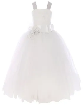 Fairy Tutu Flower Girl Dress - Ivory