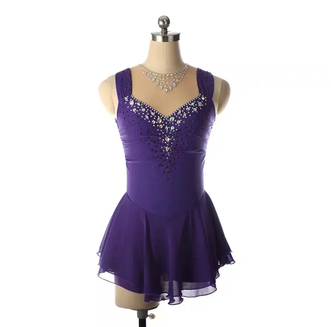 Figure Skating Dress  Customizable Available in 7 Colors BSU050623