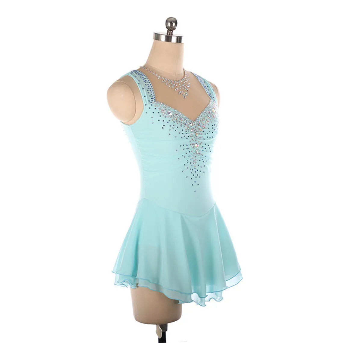 Figure Skating Dress  Customizable Available in 7 Colors BSU050623