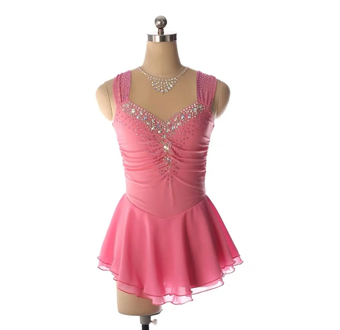 Figure Skating Dress  Customizable Available in 7 Colors BSU050623