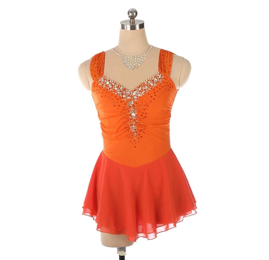 Figure Skating Dress  Customizable Available in 7 Colors BSU050623