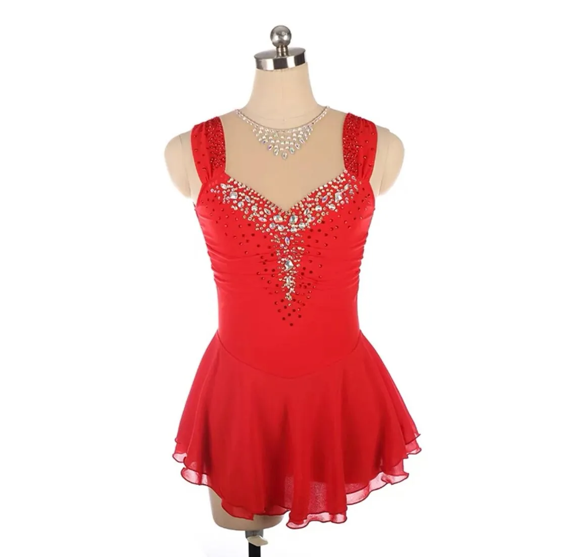 Figure Skating Dress  Customizable Available in 7 Colors BSU050623