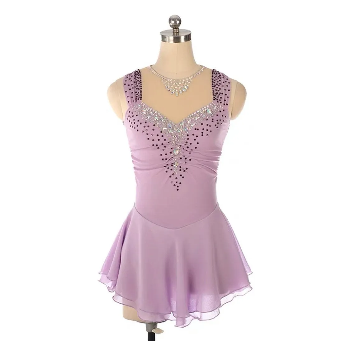 Figure Skating Dress  Customizable Available in 7 Colors BSU050623