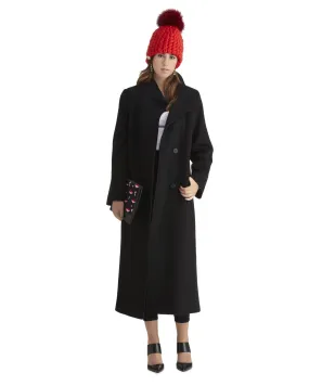 Fleurette Soft Wool Coat | Black - FINAL SALE