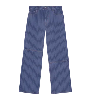 GANNI Stripe Izey Denim Jeans