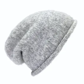 Gray Essential Knit Alpaca Beanie | Ethical Style