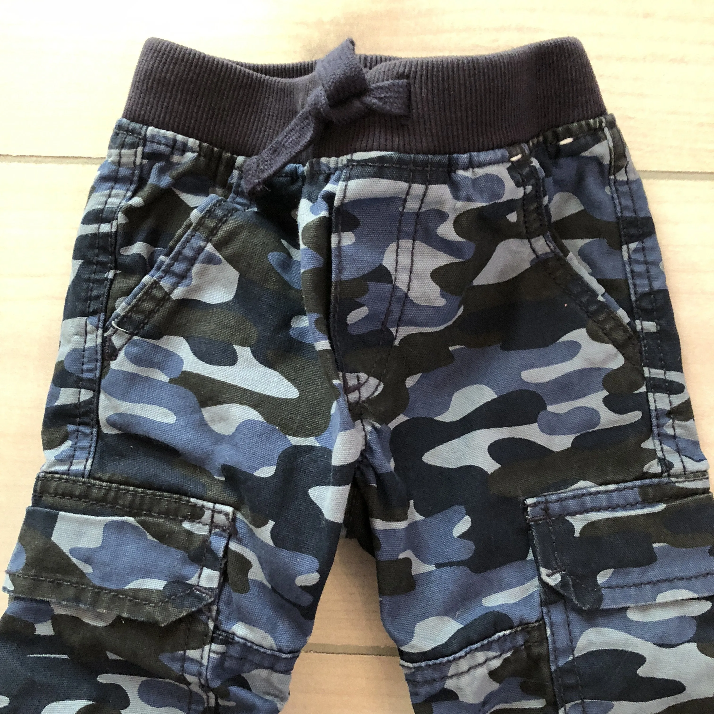 Gymboree Blue Camoflauge Pants