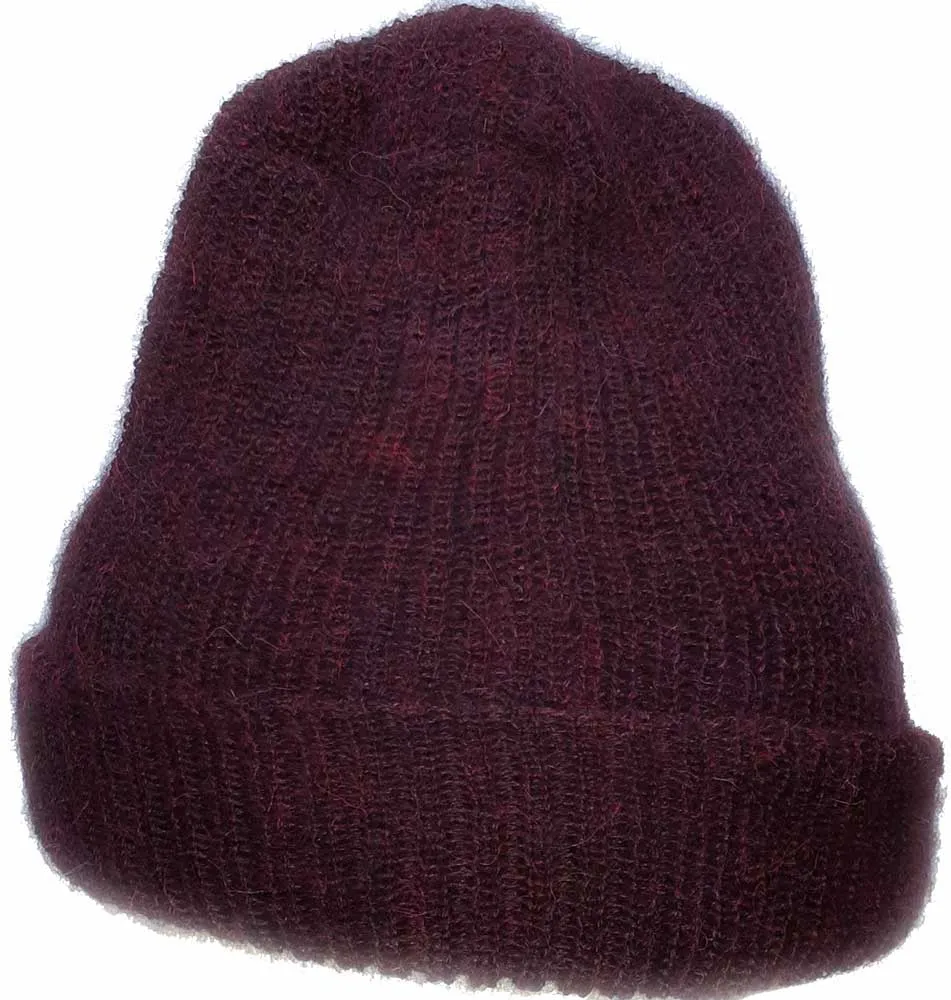 Hand-Knitted Alpaca Milkshake Beanie