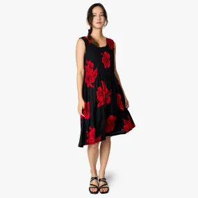 Hibiscus Smock Short Dress