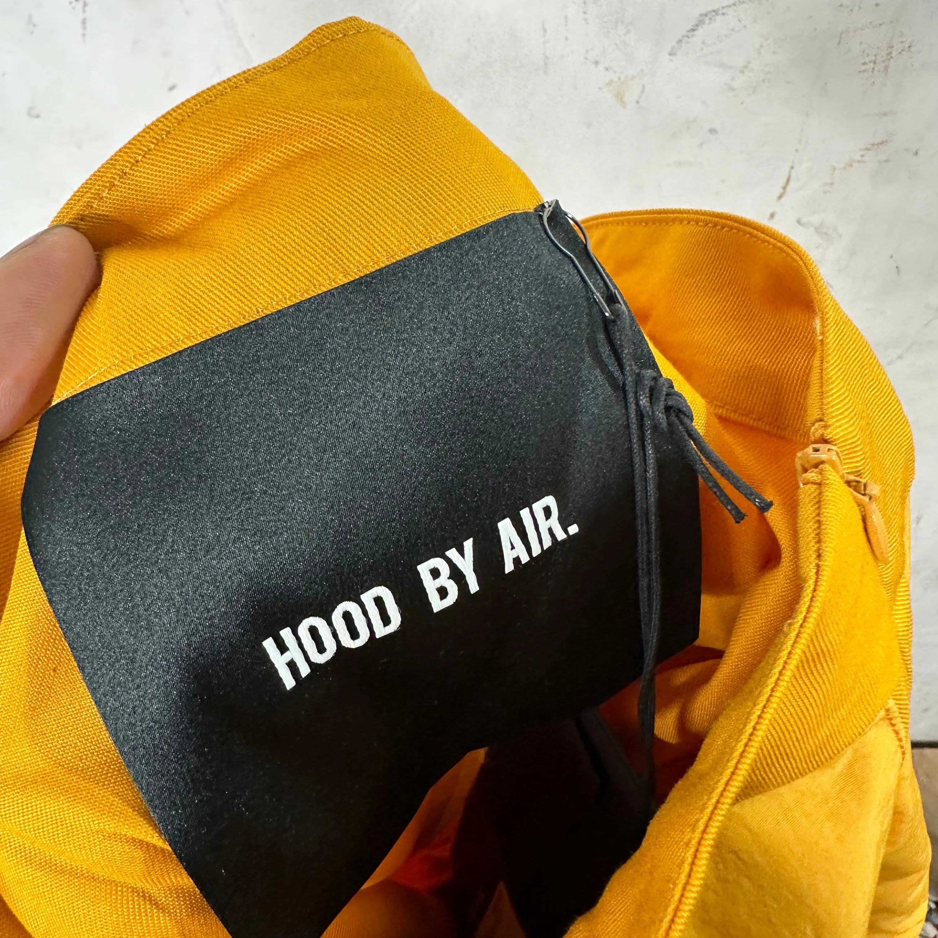 Hood by Air Layered Yellow Trouser