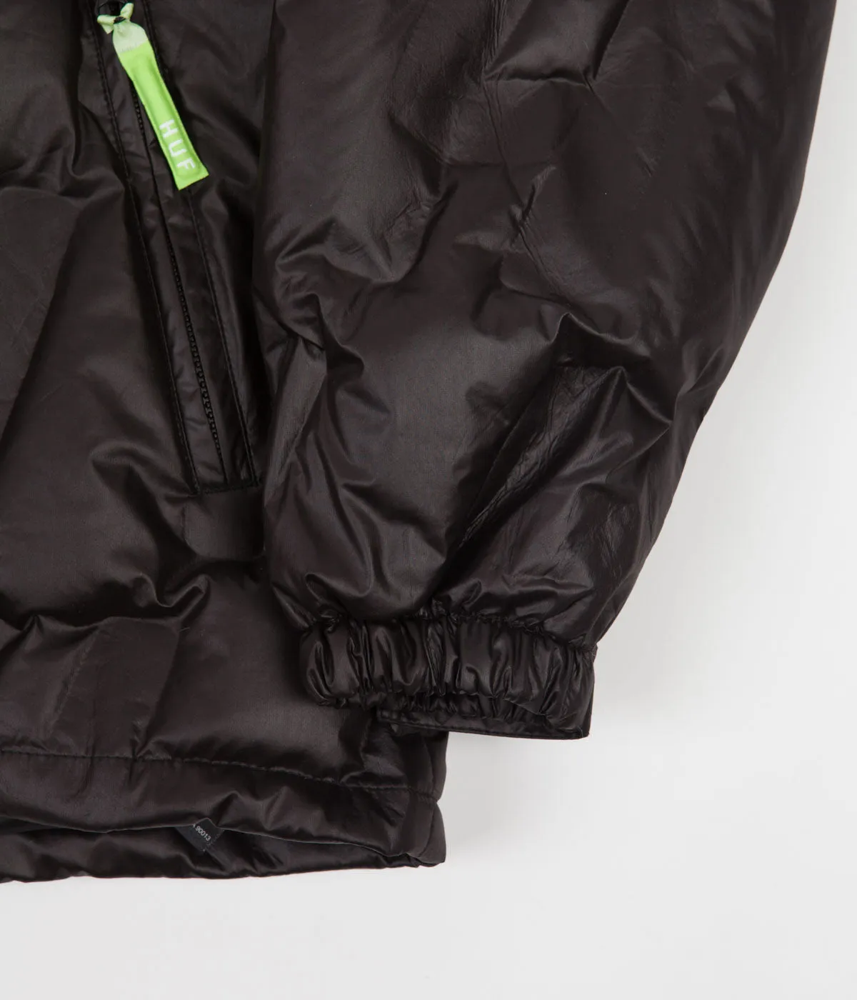 HUF Monogram Puffer Jacket - Black