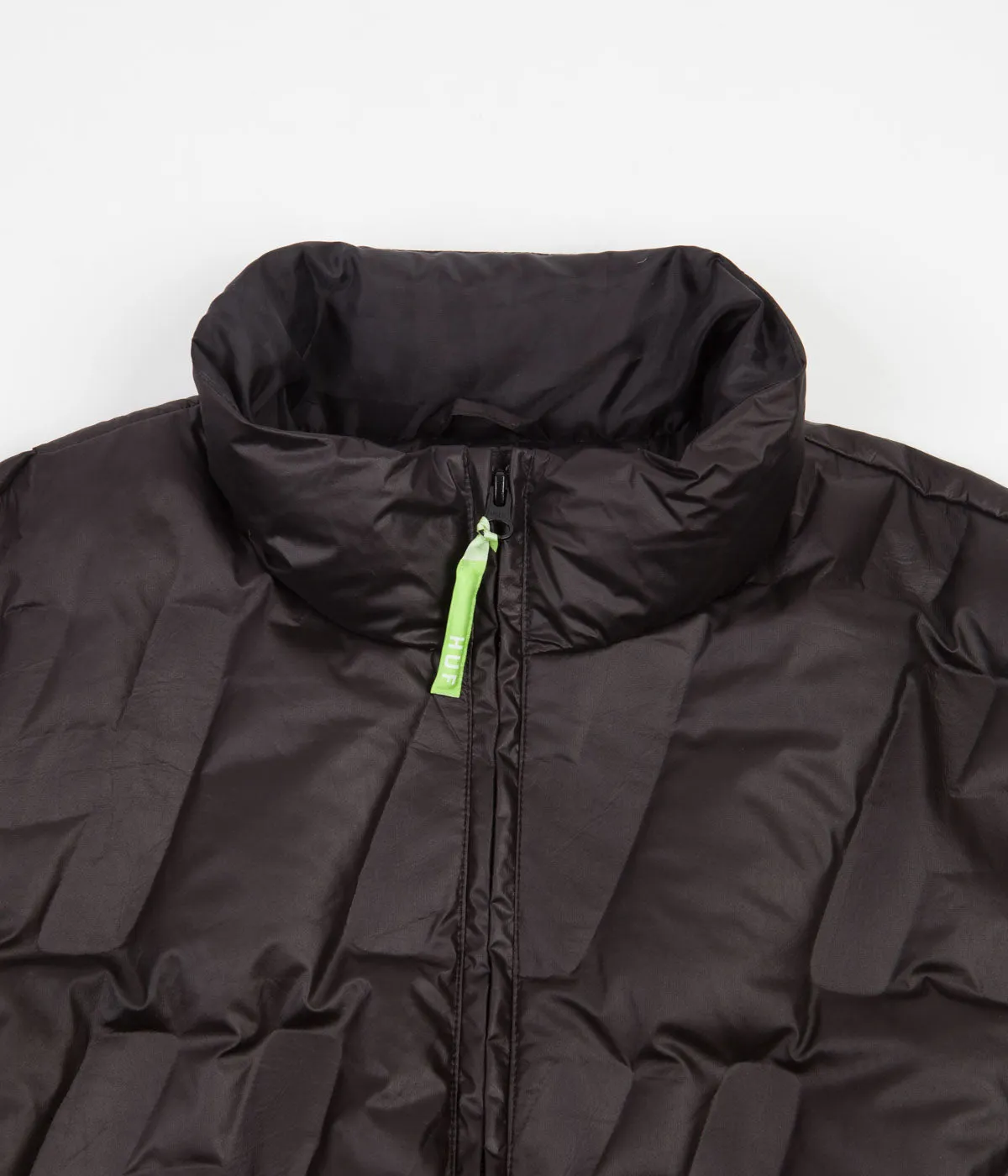 HUF Monogram Puffer Jacket - Black