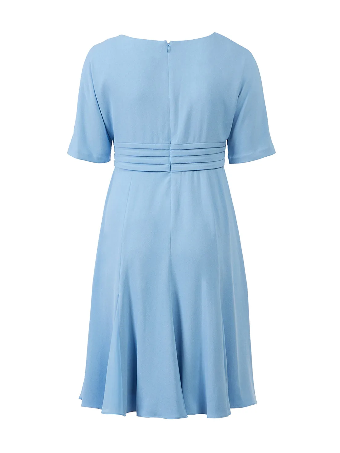 Icy Topaz Dolman Sleeve Dress