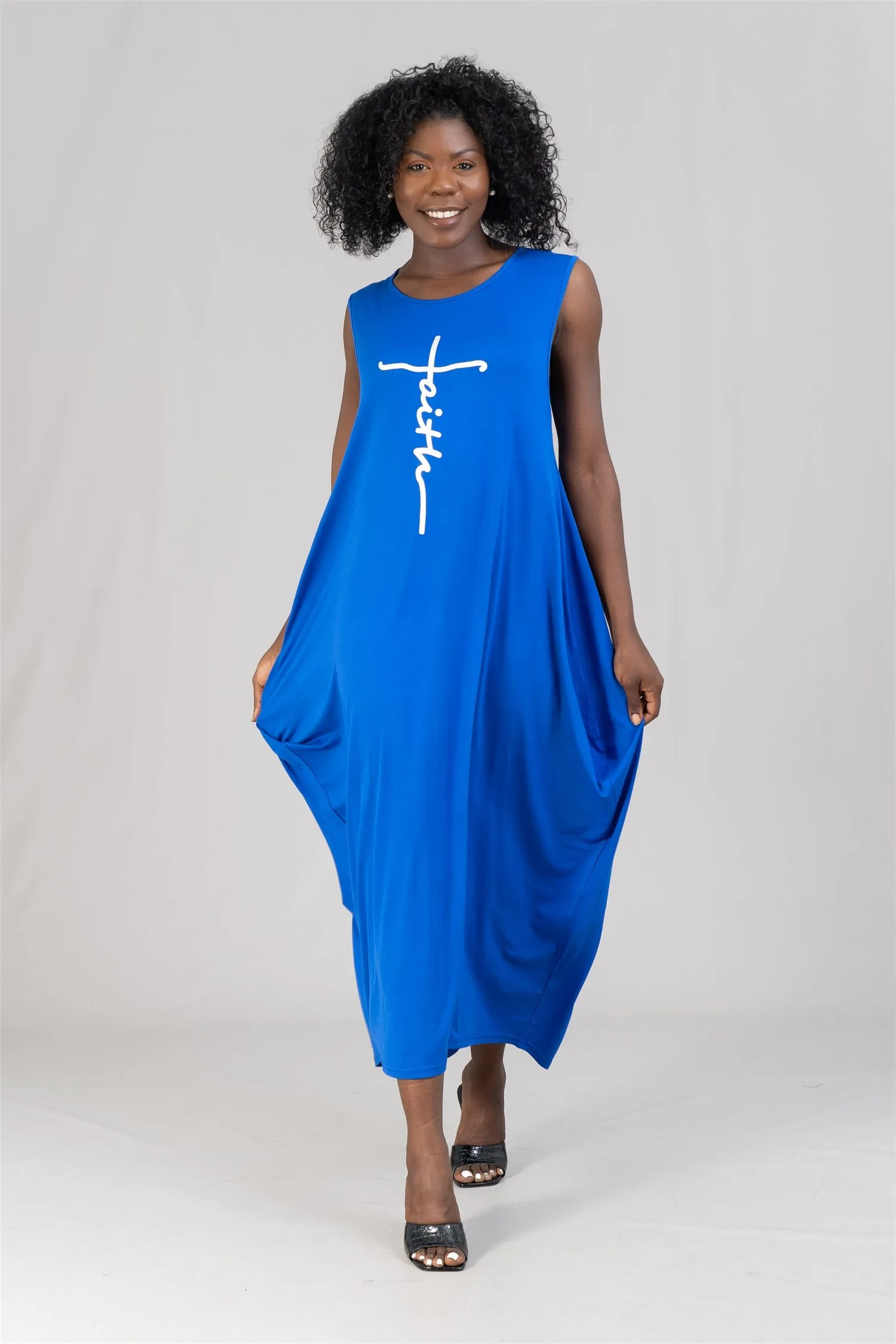 KaraChic CHH22052 Sleeveless Faith Maxi Dress