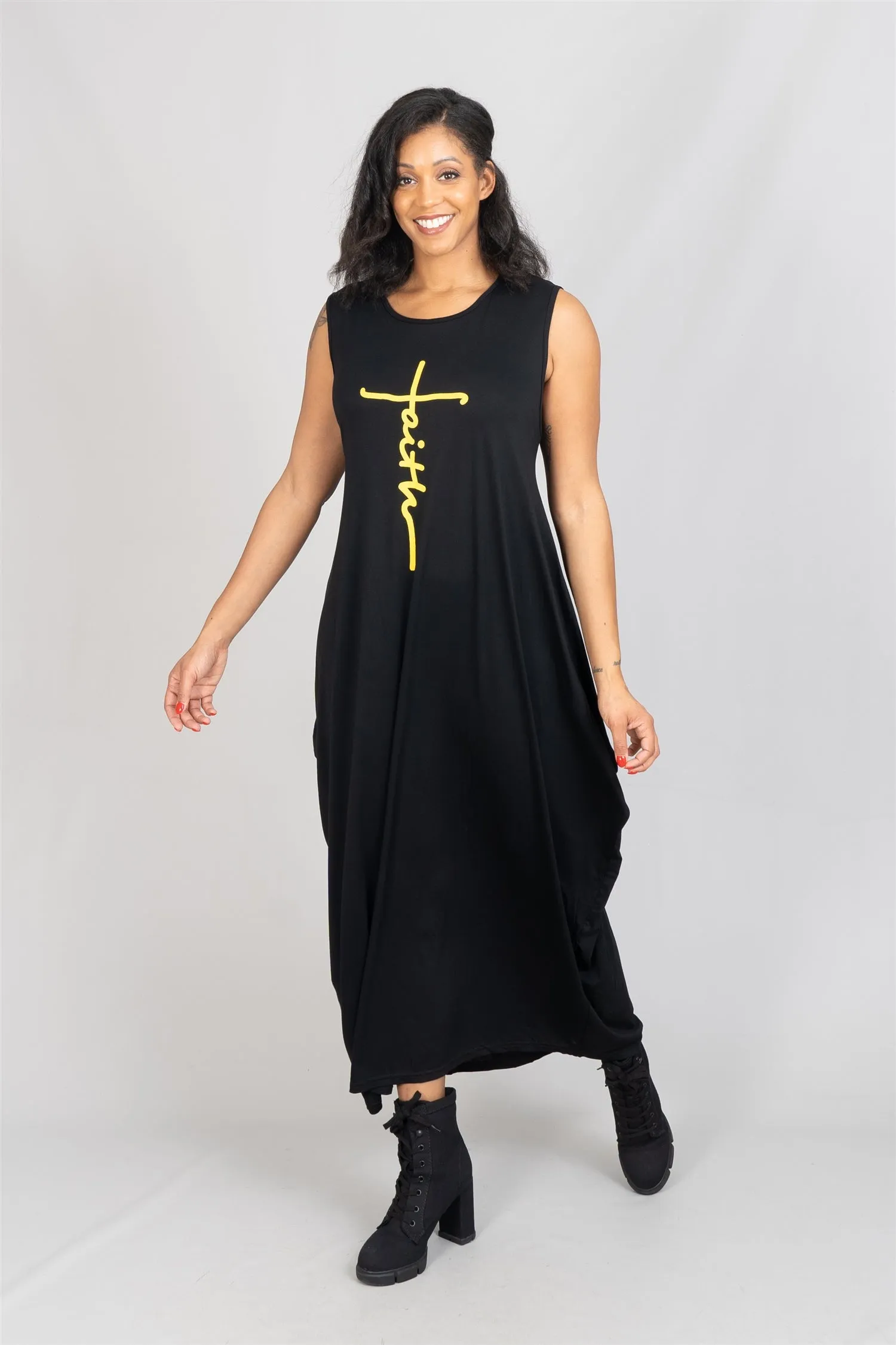 KaraChic CHH22052 Sleeveless Faith Maxi Dress