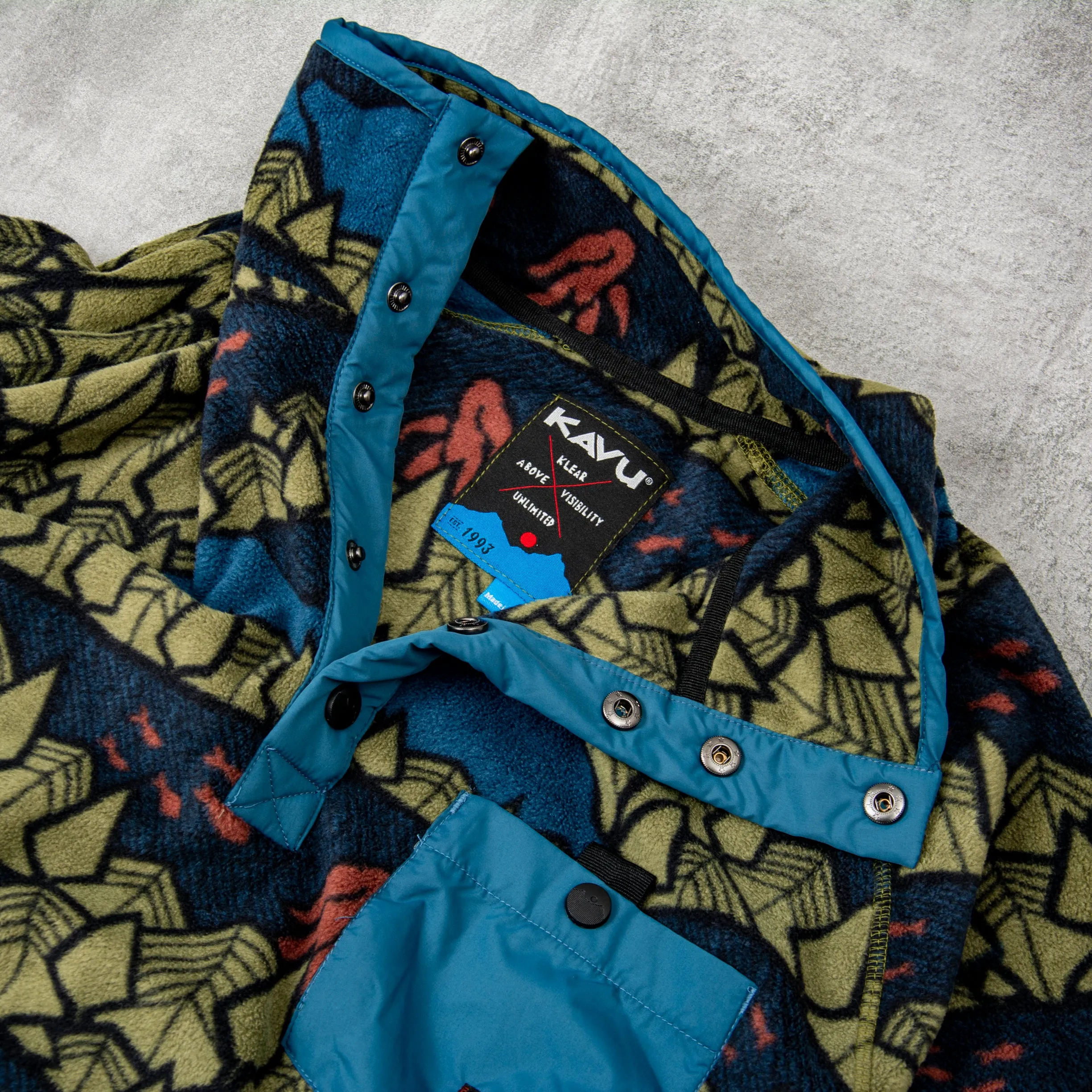 KAVU Teanaway Fleece - Sasquatch Twilight