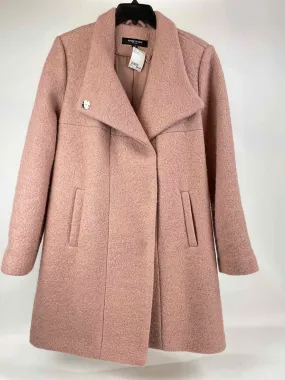 Kenneth Cole Size L Pink Wool Blend Coat