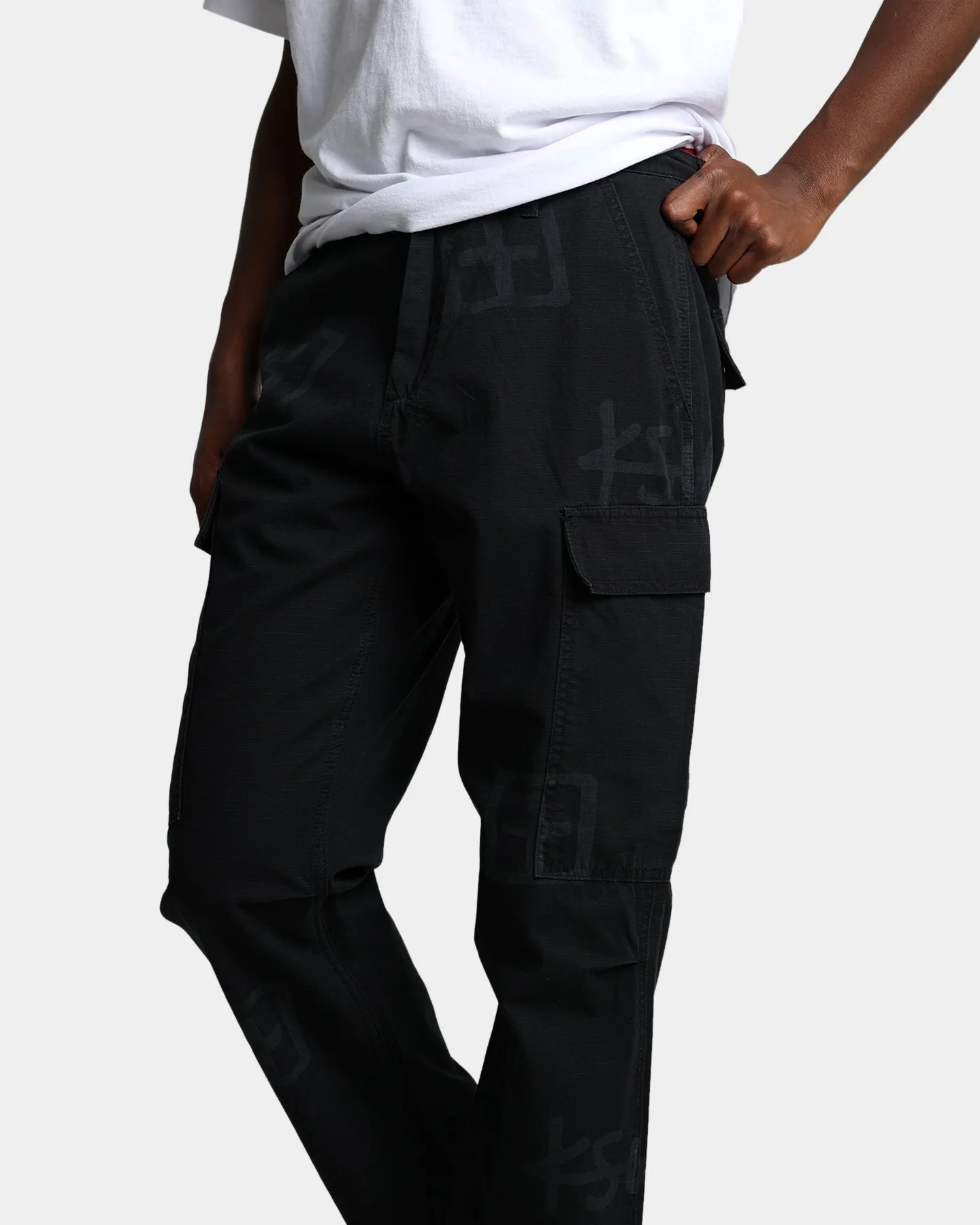 Ksubi Fugitive Cargo Pants Kash Box Black