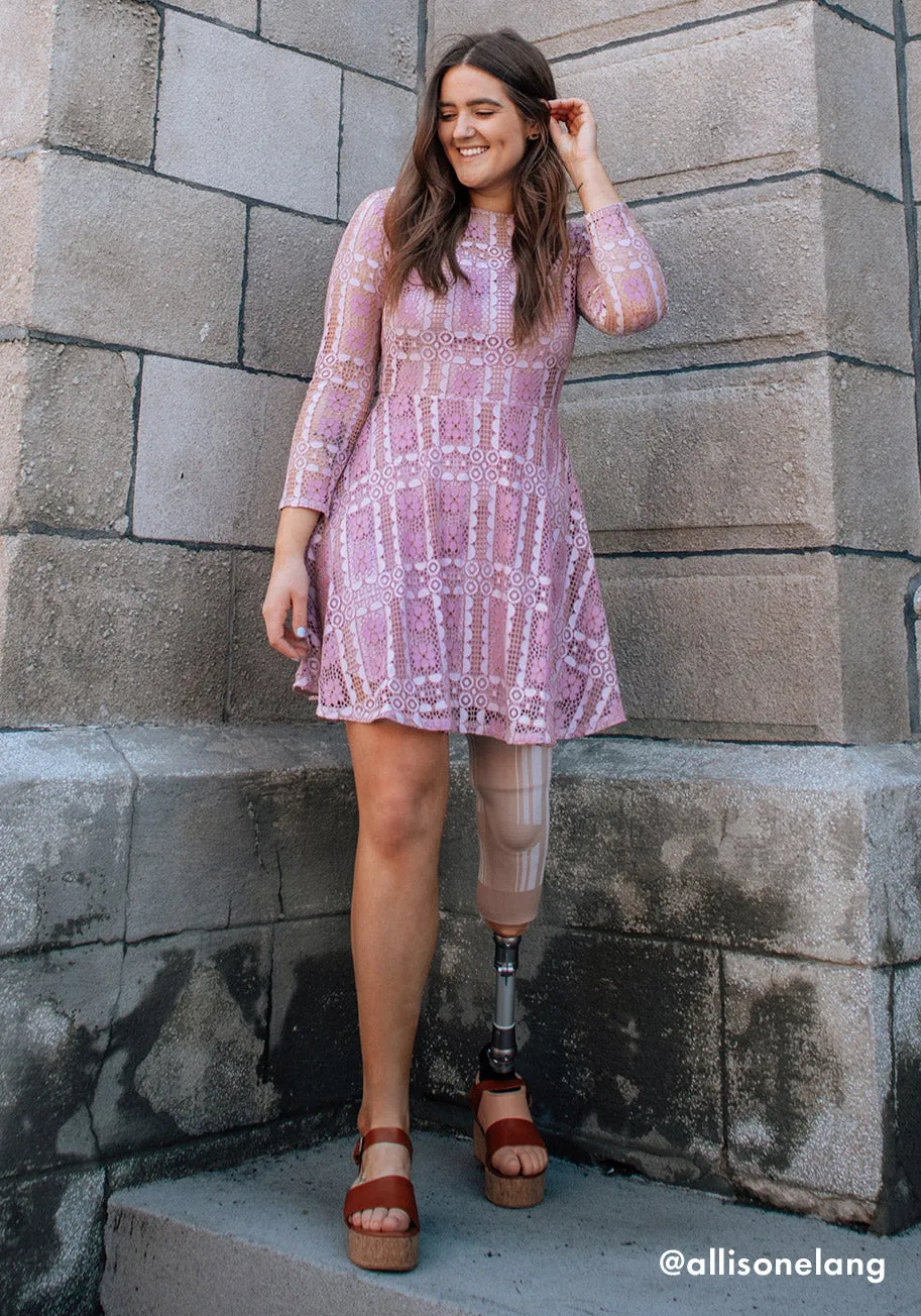 Lace, Lady, Lace Fit and Flare Dress