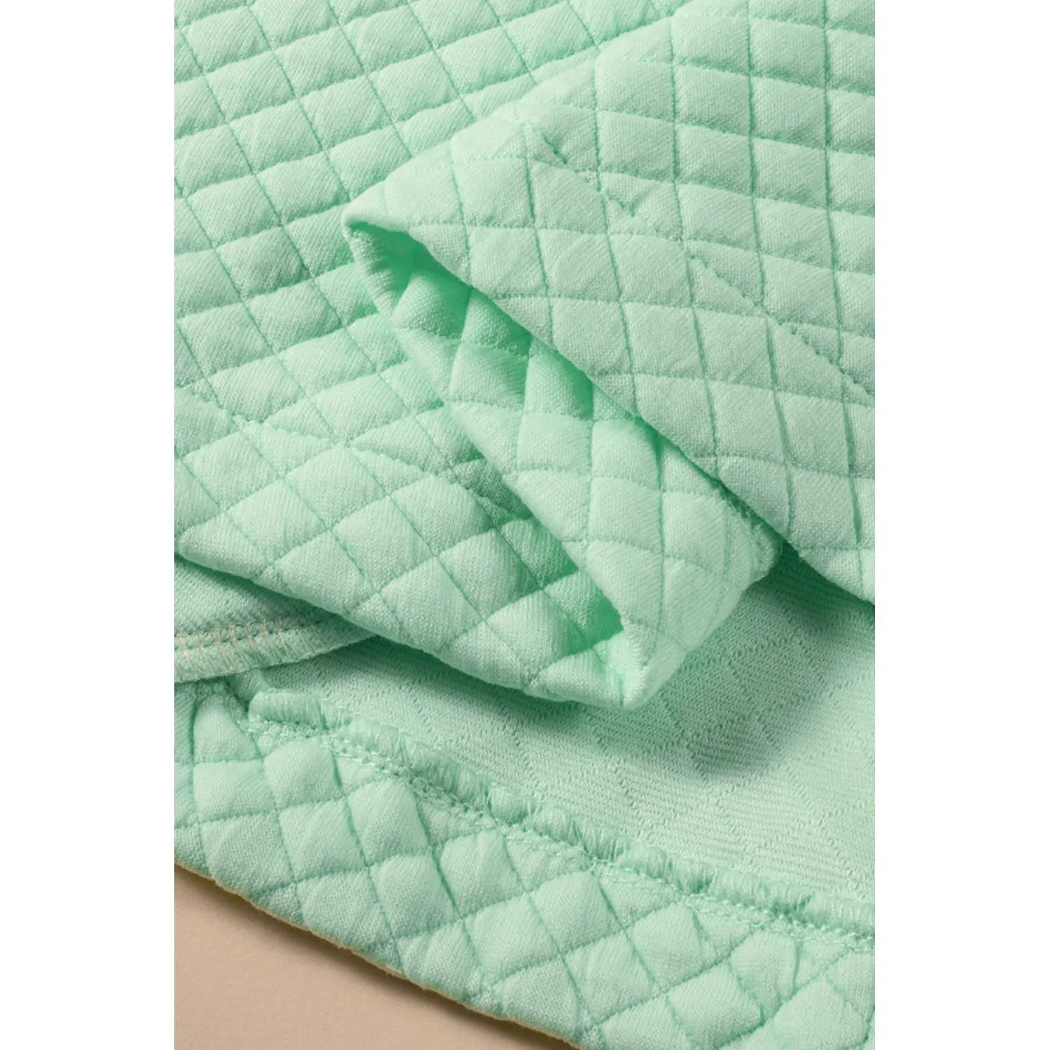 Life In Color Color Block Quilted Shacket