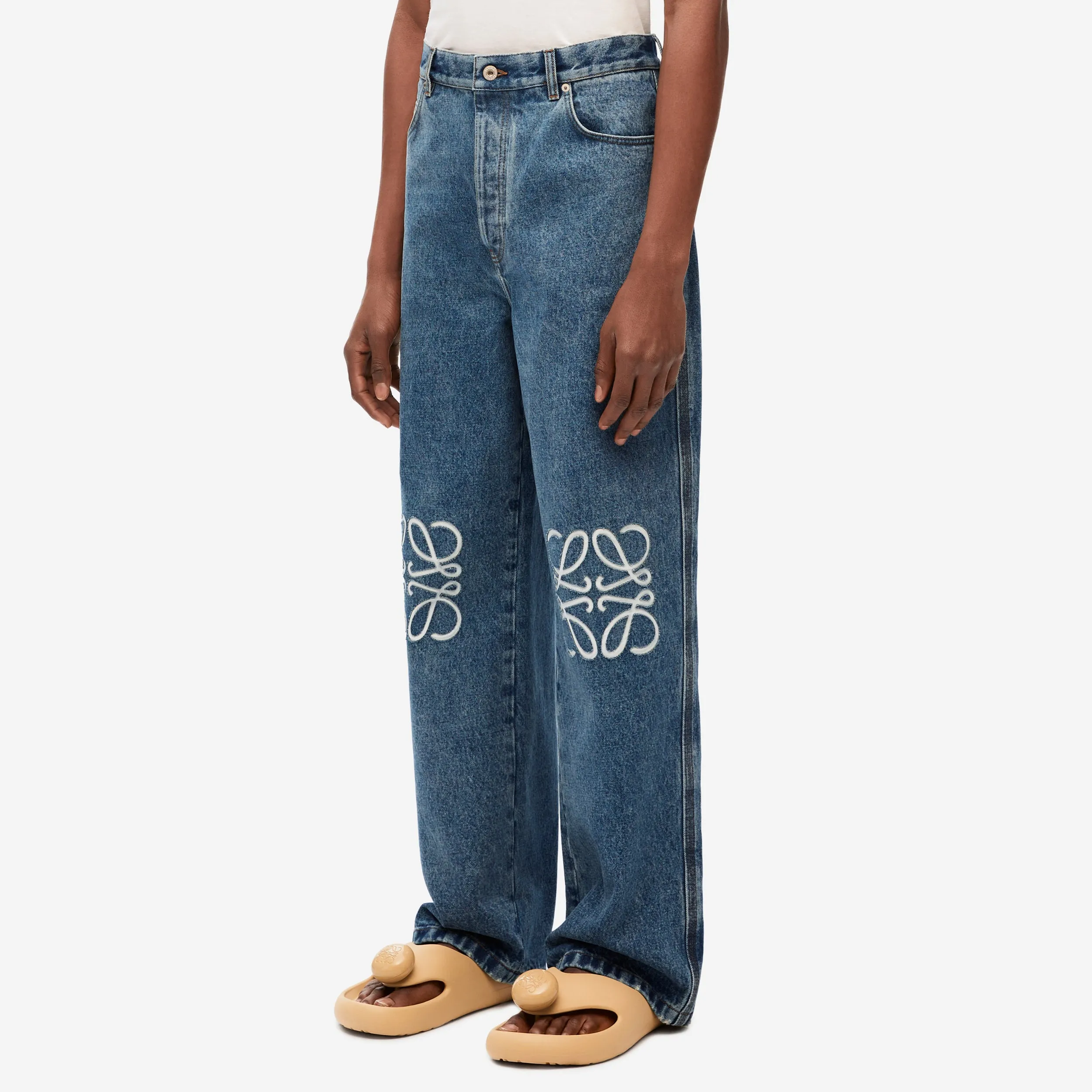 Loewe Anagram Baggy Jean