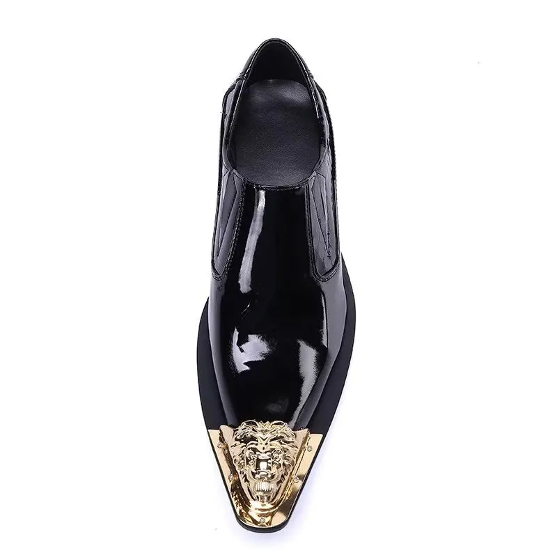 LuxLeather Exotic Slip-on Smart Shoes