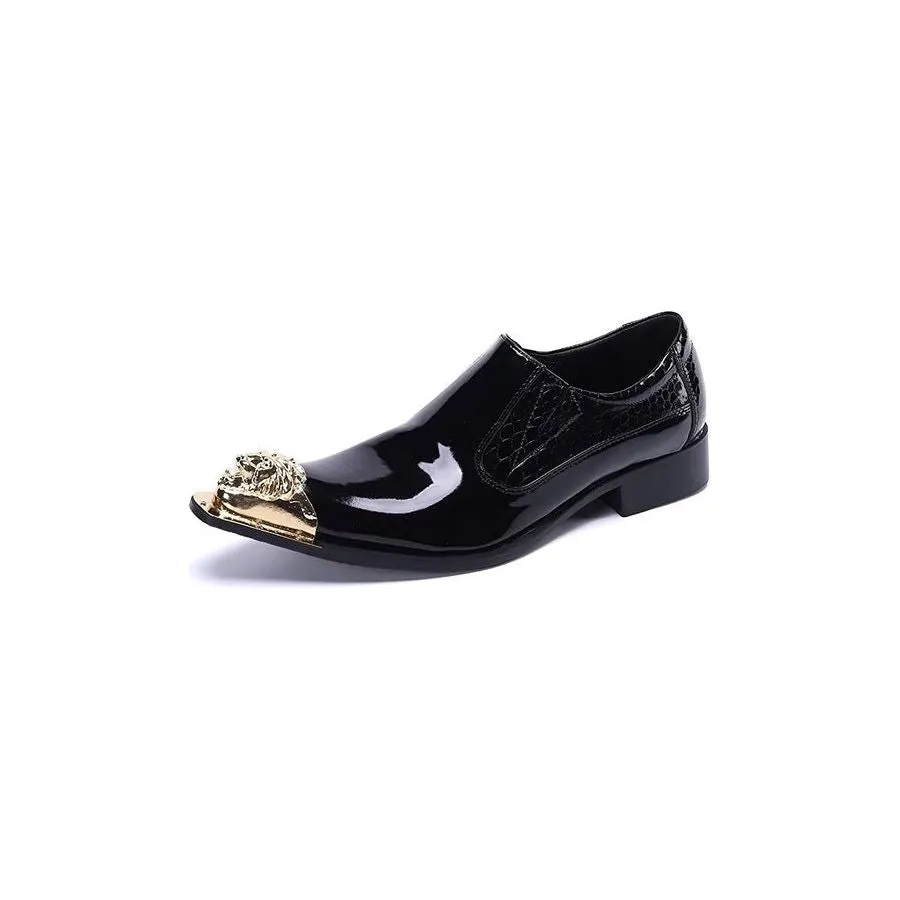 LuxLeather Exotic Slip-on Smart Shoes