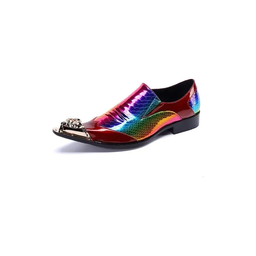 LuxLeather Exotic Slip-on Smart Shoes