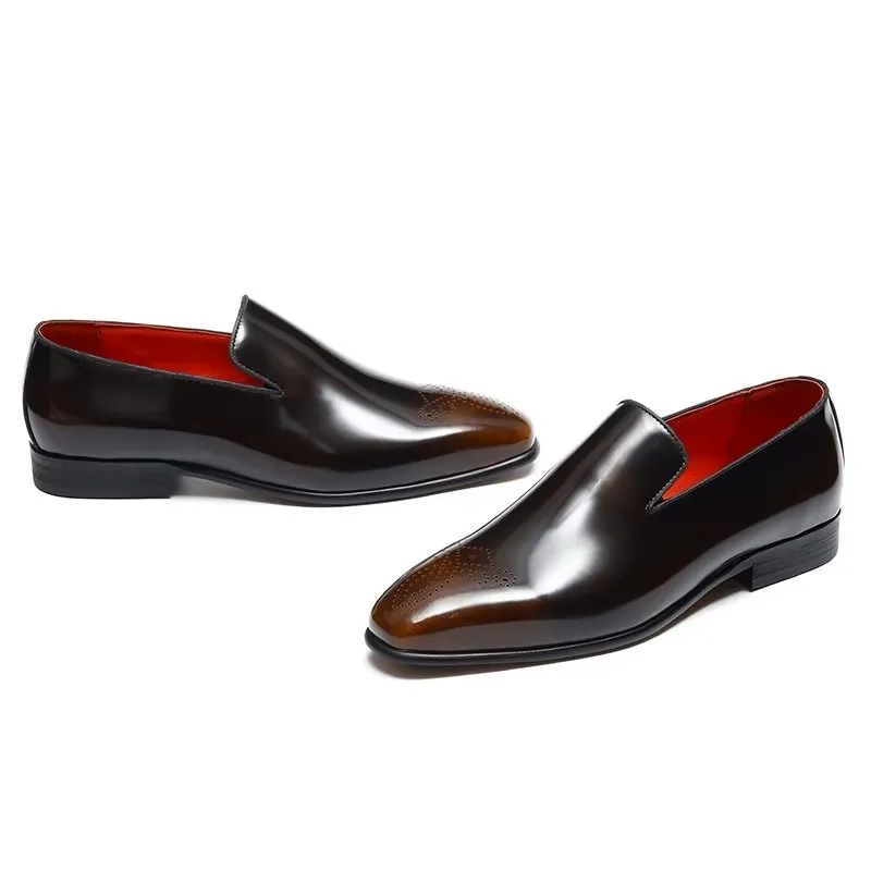 Luxury Genuine Leather Slip-On Dress Shoes