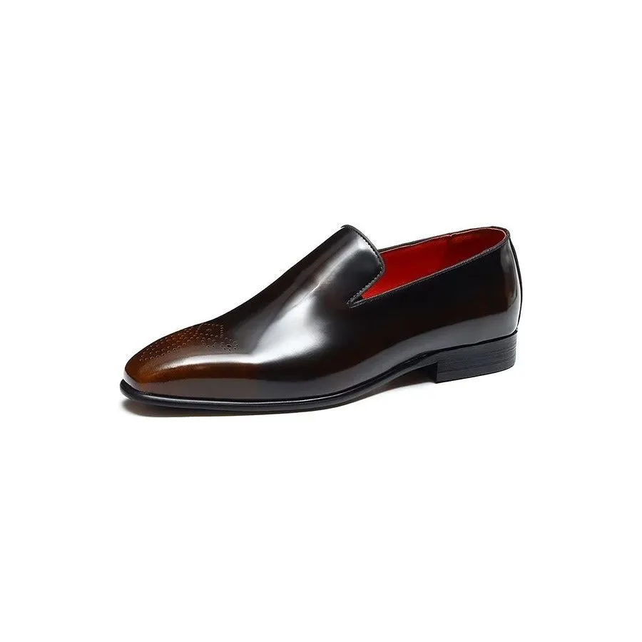 Luxury Genuine Leather Slip-On Dress Shoes