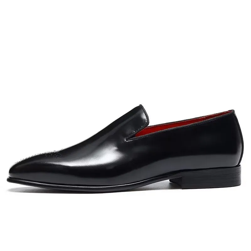 Luxury Genuine Leather Slip-On Dress Shoes