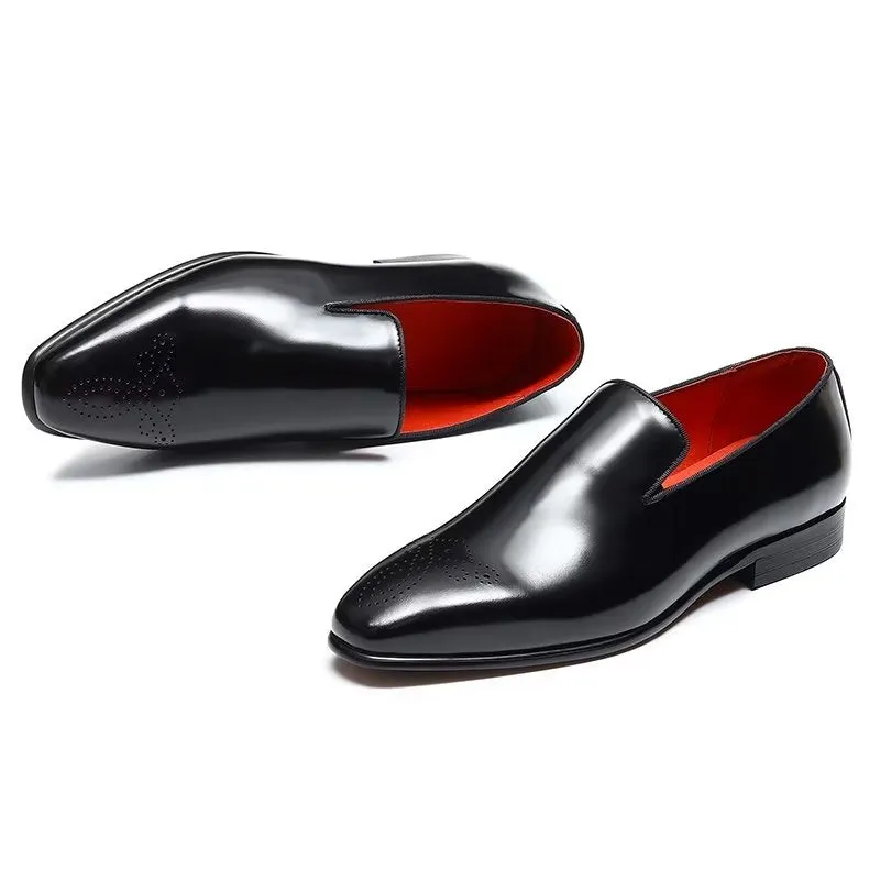 Luxury Genuine Leather Slip-On Dress Shoes