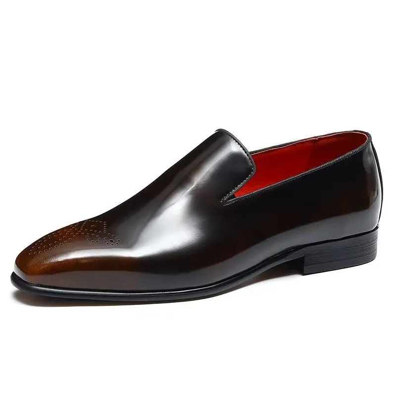 Luxury Genuine Leather Slip-On Dress Shoes