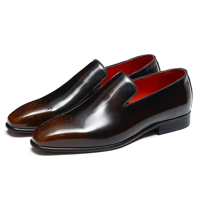 Luxury Genuine Leather Slip-On Dress Shoes