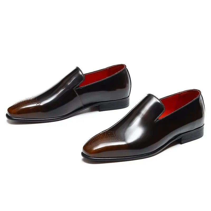 Luxury Genuine Leather Slip-On Dress Shoes