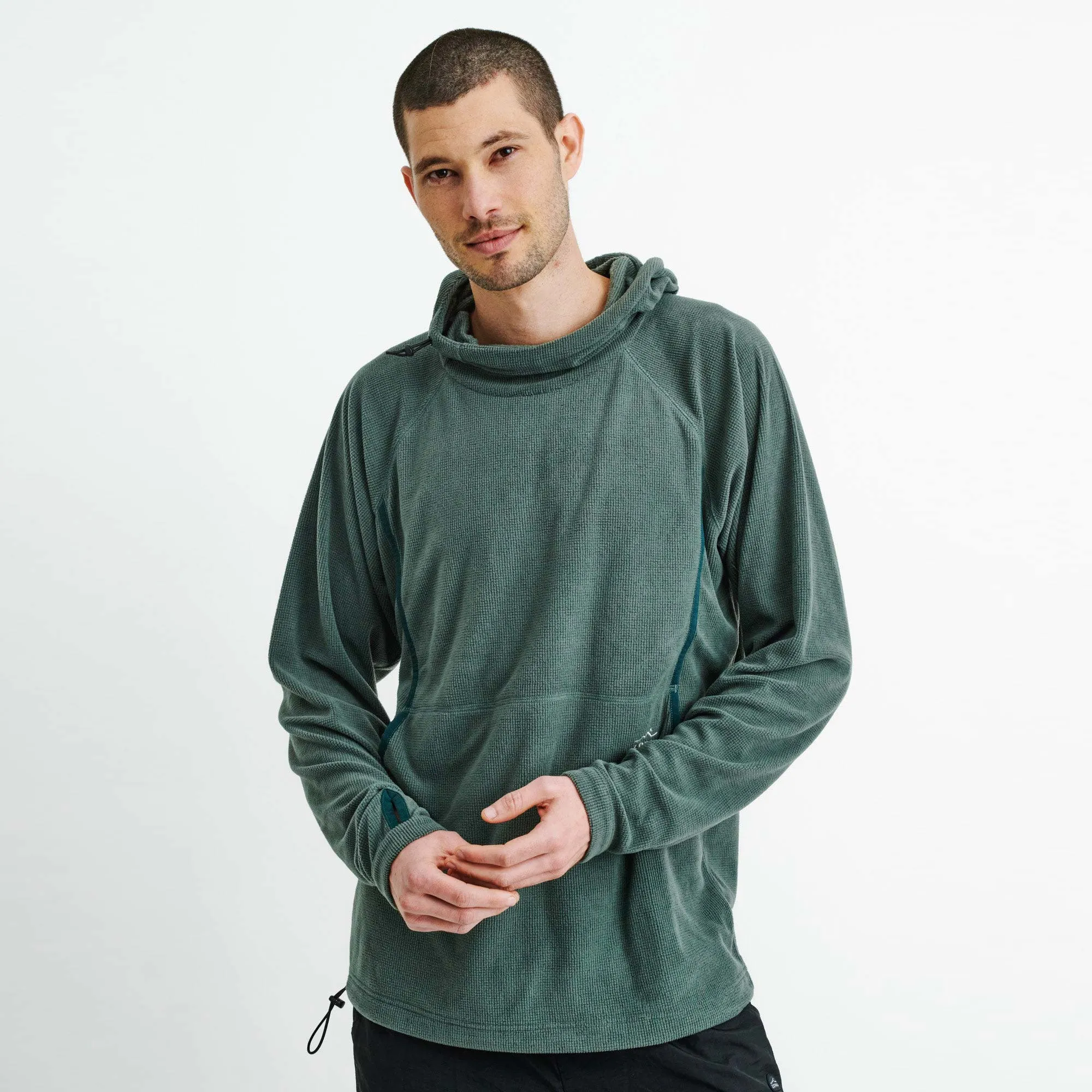 Mens Air-Grid Fleece Deep Forest