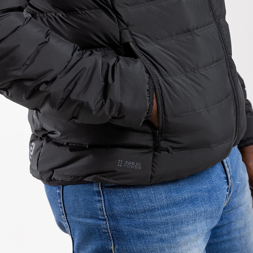 Men's Down Puffer Jacket (Black)