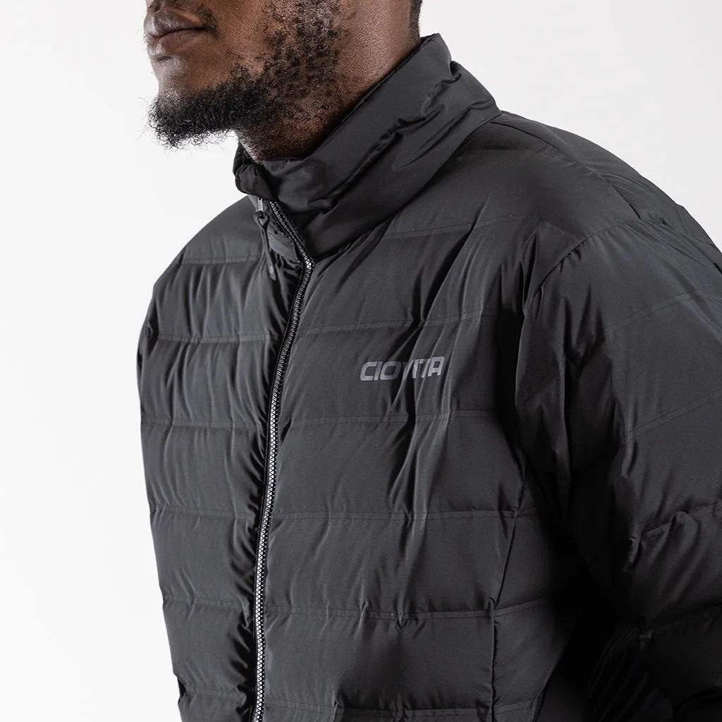 Men's Down Puffer Jacket (Black)