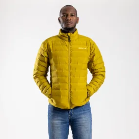 Men's Down Puffer Jacket (Mustard)