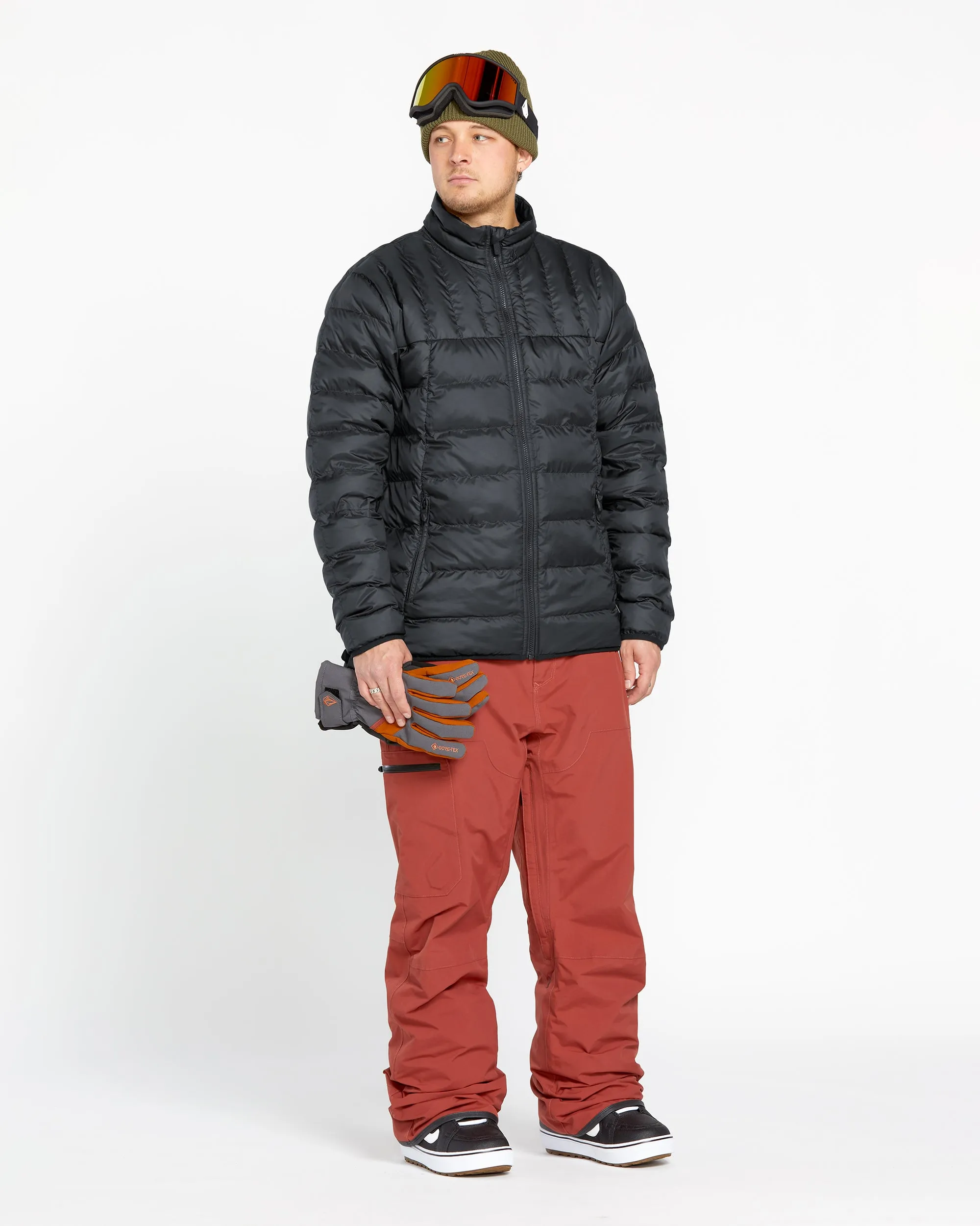 Mens Puff Puff Jacket - Black