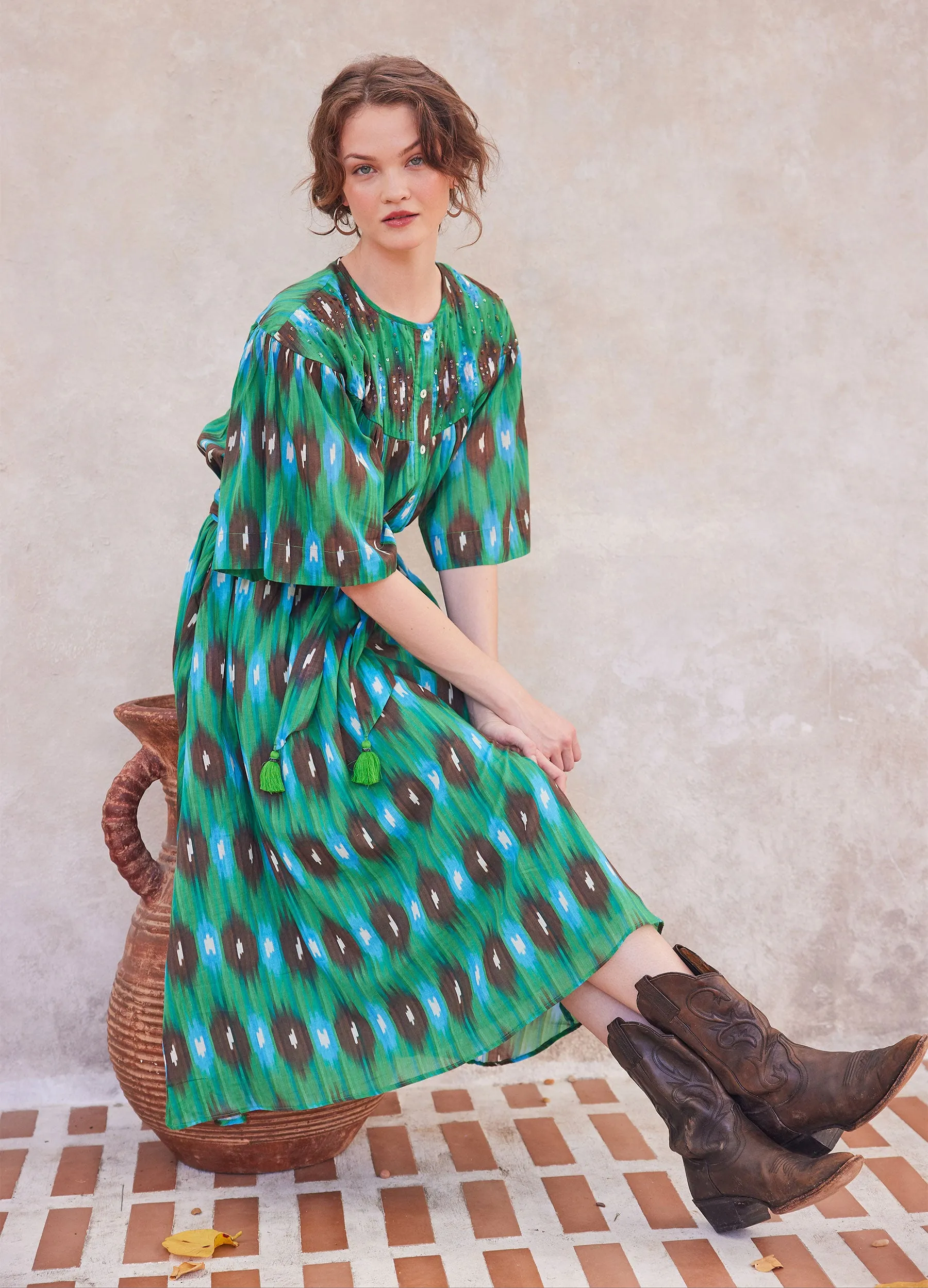 Nell Yoke Dress