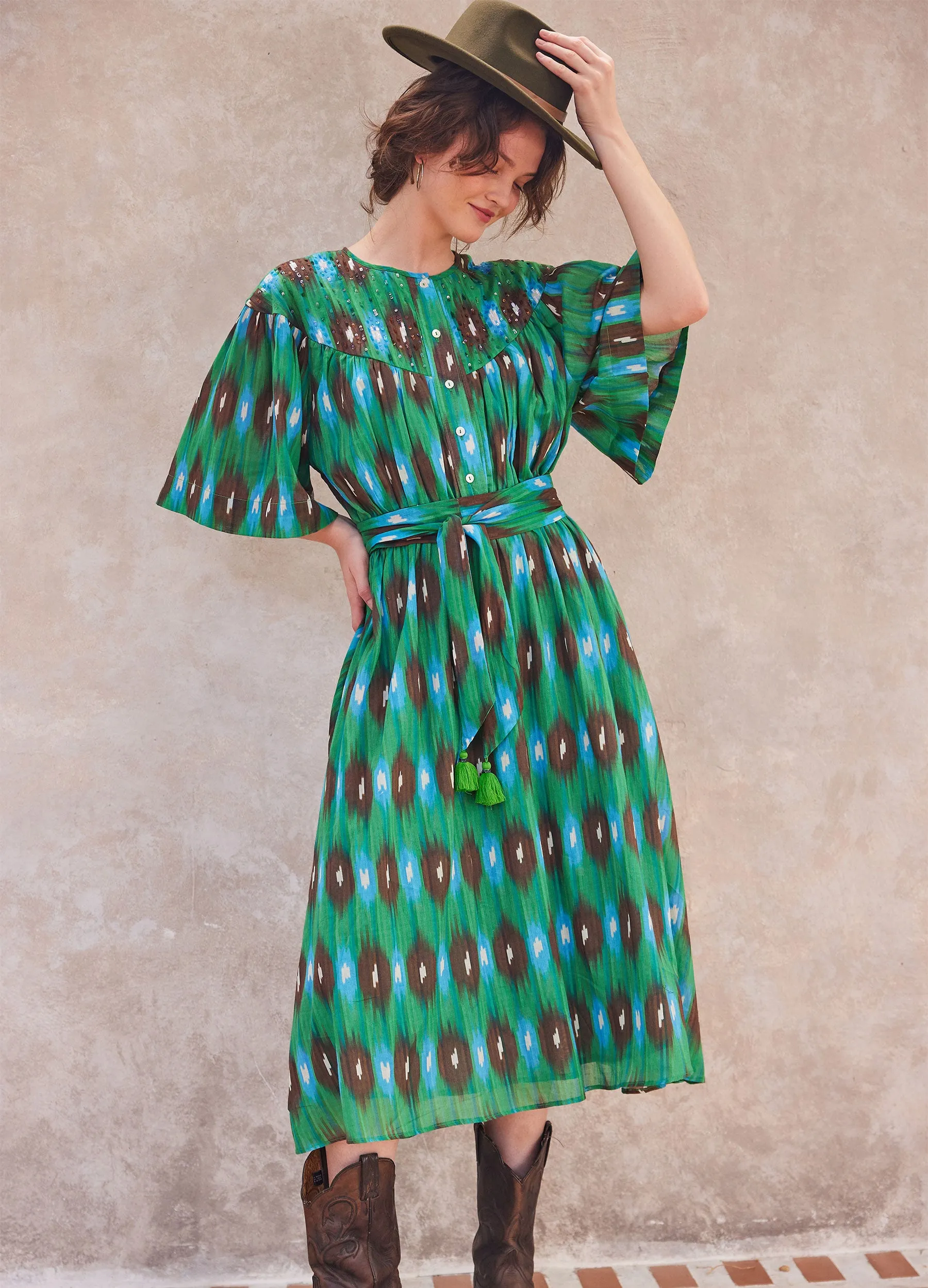 Nell Yoke Dress