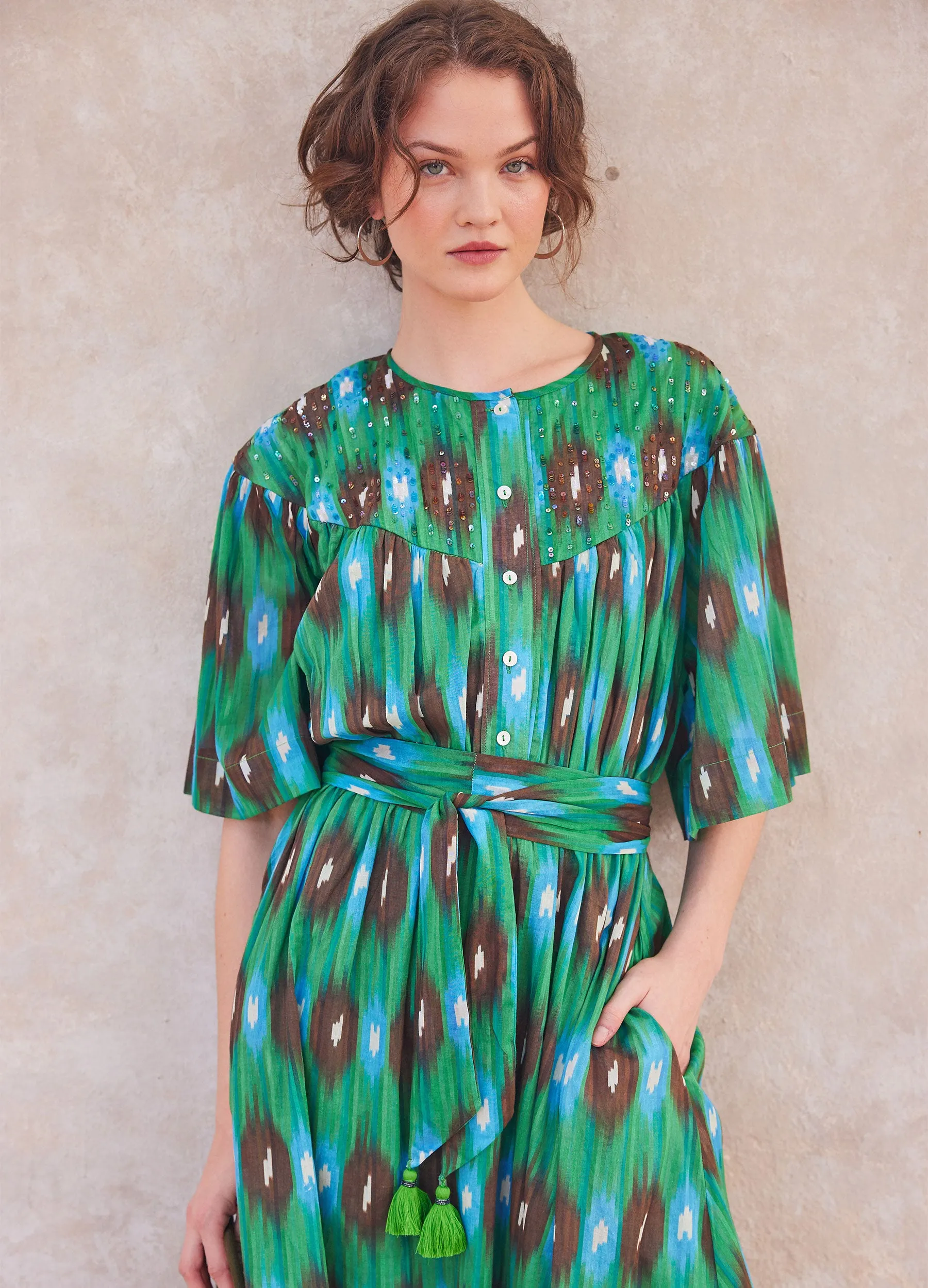 Nell Yoke Dress